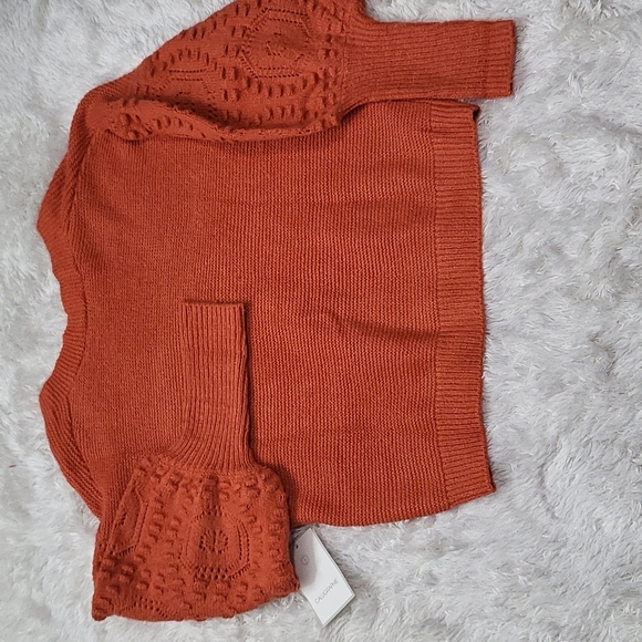 Calligraphie Balloon Sleeveless Cardigan - Picture 7 of 10